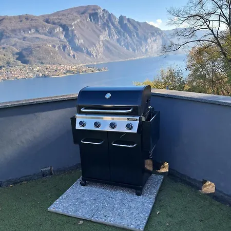 公寓 La Terrazza Sul Ceppo Tra Bellagio, Lecco And 瓦尔博若纳